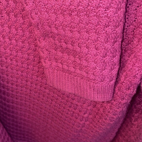 LUCKY long knit sheer lace shirt sweater thermal S hippie oversize lagen soft - Picture 4 of 7